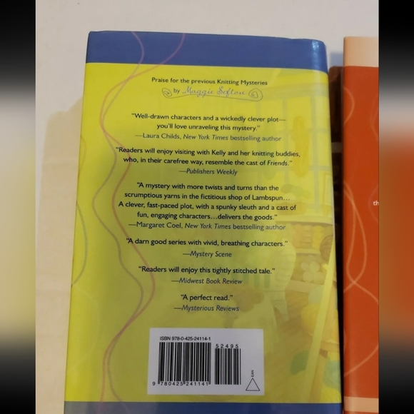 :* 3 books  Melissa Glazer, Maggie Sefton  Isabella Alan . A knitting mystery - Picture 5 of 11